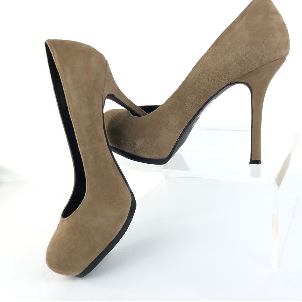 DV DOLCE VITA Women’s Tan Suede Pumps Heels